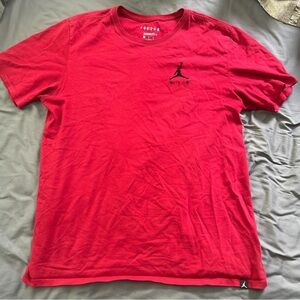 Jordan Air Red Short Sleeve Tee